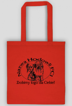 Eko torba z logo hodowli - idealna do wyprawki dla szczenięcia!