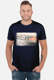 Męska Koszulka Westie Bang Bang West Highland White Terrier