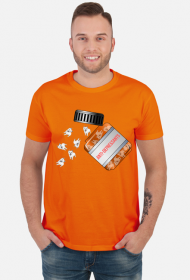 Męska Koszulka Westie Antydepresanty West Highland White Terrier