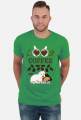 Męska Koszulka I love Coffee and my Westie West Highland White Terrier