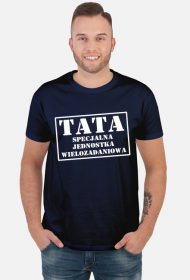 Koszulka Tata specjalna jednostka wielozadaniowa Dzień Ojca prezent
