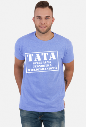 Koszulka Tata specjalna jednostka wielozadaniowa Dzień Ojca prezent