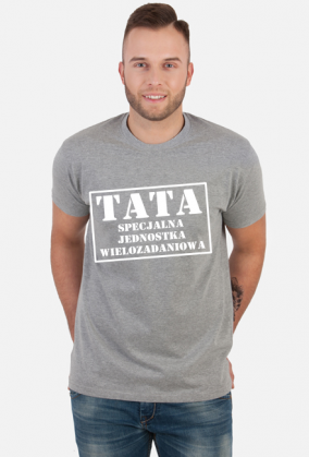 Koszulka Tata specjalna jednostka wielozadaniowa Dzień Ojca prezent