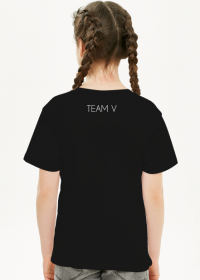 tshirt (black) red -teamV