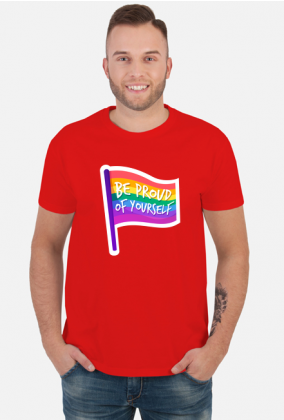 Koszulka flaga gejowska