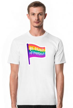 Koszulka flaga gejowska