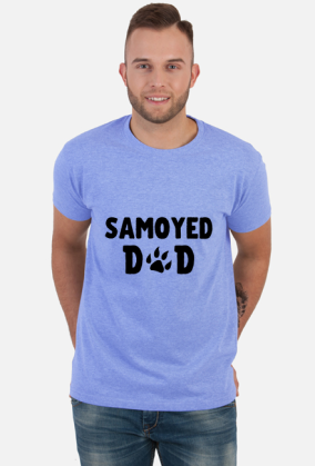 Koszulka męska Samoyed DAD