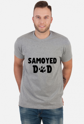 Koszulka męska Samoyed DAD