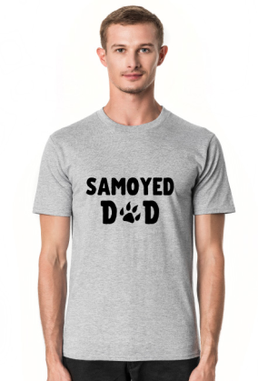 Koszulka męska Samoyed DAD