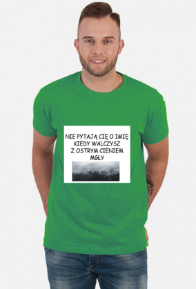 Ostry cień mgły koszulka