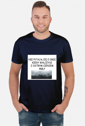 Ostry cień mgły koszulka