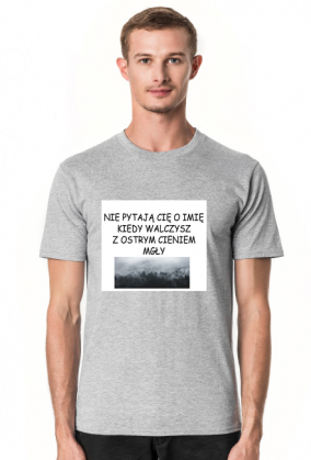 Ostry cień mgły koszulka