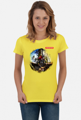 Koszulka Rowerzystki "MTB Biker v2"