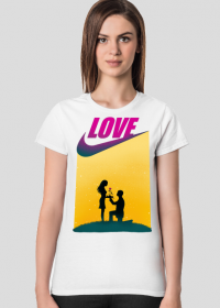 Koszulka damska Love Nike