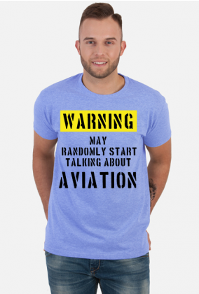 Prezent dla pilota, gadżety lotnicze, koszulka dla pilota. Koszulka z samolotem. Lotnictwo.