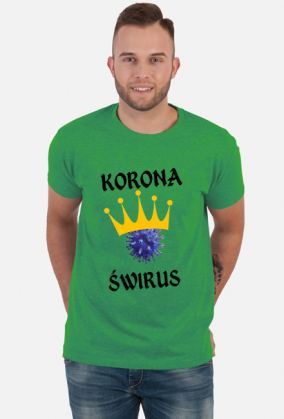 Koszulka "KORONA ŚWIRUS" Męska