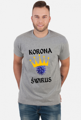 Koszulka "KORONA ŚWIRUS" Męska