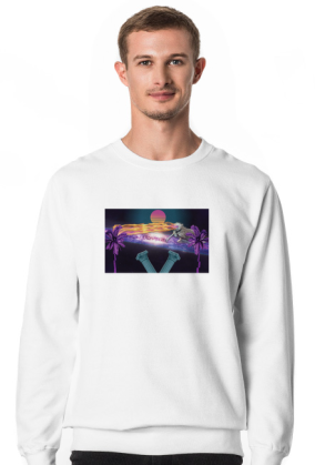 Bluza Space dogo - Vaporwave style