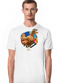 Koszulka z kurczakiem dinozaur rex