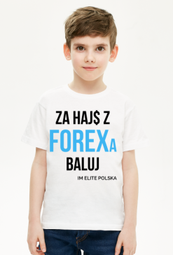 Koszulka dziecięca BALUJ dla chłopca biała