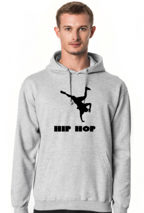 Bluza z kapturem "HIP HOP" Męska