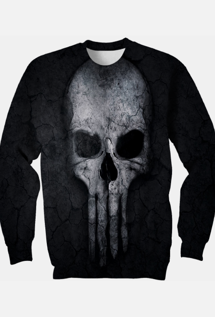 Bluza fulprint PUNISHER skull