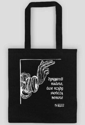 Dyrygent matole - torba czarna