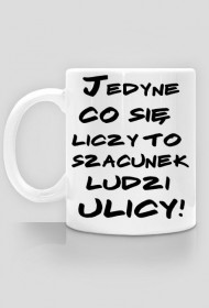 Kubek z napisem