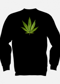 Bluza Marihuana Czarna