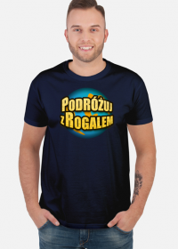 T-shirt - 'Podróżuj z Rogalem' - Toporny Dżuls Merch