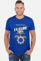 Grzyb atomowy - schron - retro - Prepare for the future - Metro - Fallout - Wasteland - męska koszulka