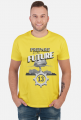 Grzyb atomowy - schron - retro - Prepare for the future - Metro - Fallout - Wasteland - męska koszulka