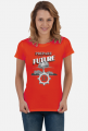 Grzyb atomowy - schron - retro - Prepare for the future - Metro - Fallout - Wasteland - damska koszulka