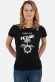 Grzyb atomowy - schron - retro - Prepare for the future - Metro - Fallout - Wasteland - damska koszulka