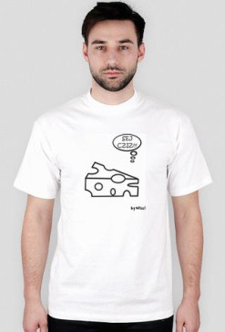 Sej CZIZ - t-shirt biały