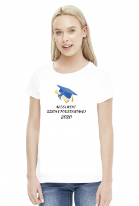 koszulka damska - absolwent sp