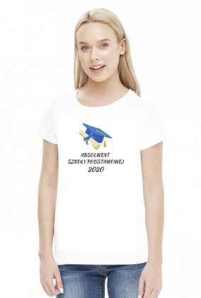 koszulka damska - absolwent sp