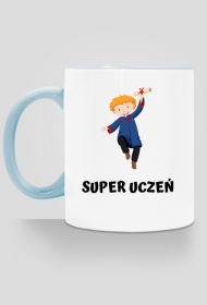 kubek, kolorowe ucho - super uczeń