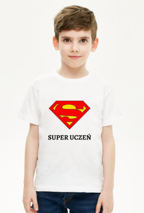 koszulka chłopięca - super uczeń 2