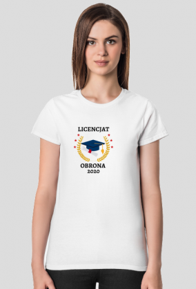 koszulka damska - licencjat