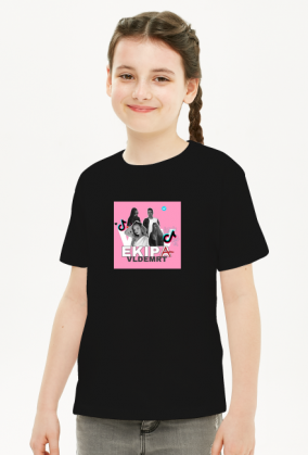 tshirt tt/ekipav (biały/czarny)