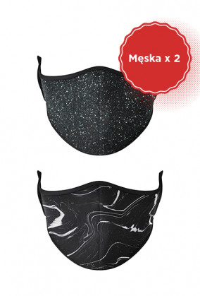 2 MĘSKIE BAWEŁNIANE TRÓJWARSTWOWE + FILTRY GRATIS