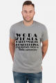 Koszulka męska - Woda, ziemia, halucynacja, hemoglobina, dwutlenek węgla. Taka sytuacja