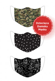 3 MASECZKI BAWEŁNIANE TRÓJWARSTWOWE + FILTRY GRATIS