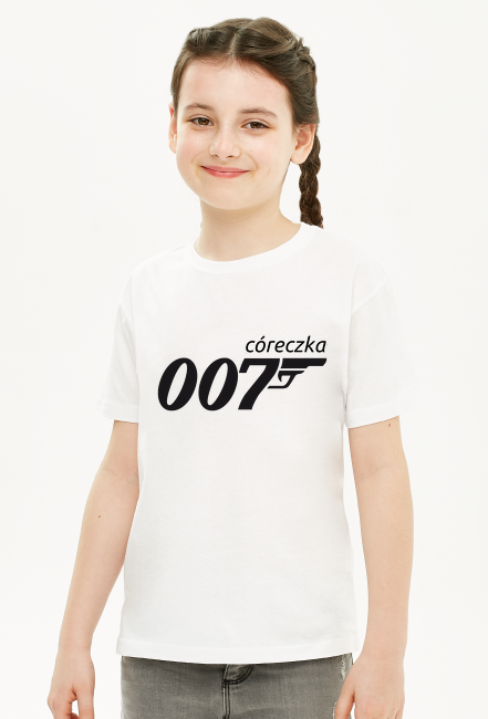 Koszulka dziewczęca Córeczka 007