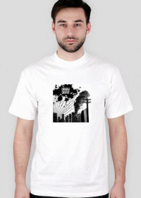 city - t-shirt biały