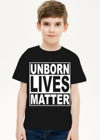 Unborn Lives Matter - Koszulka ProLife dla Dziecka