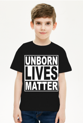 Unborn Lives Matter - Koszulka ProLife dla Dziecka