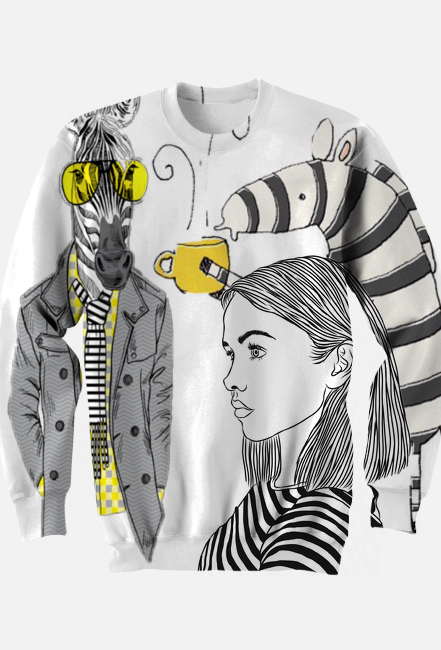 Bluza "Być jak zebra"