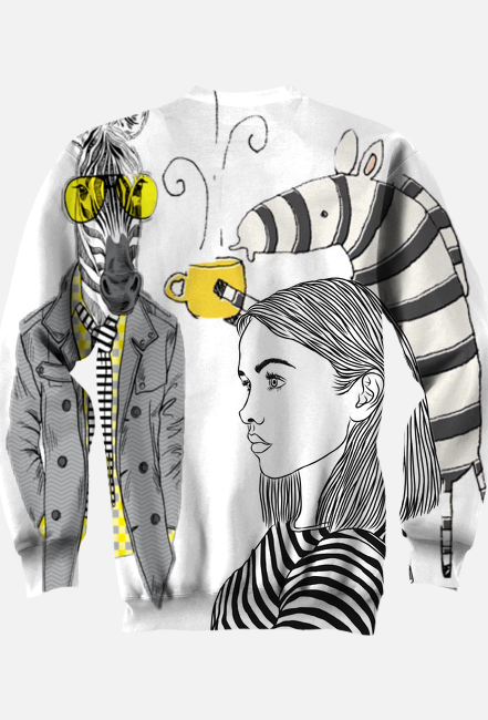 Bluza "Być jak zebra"